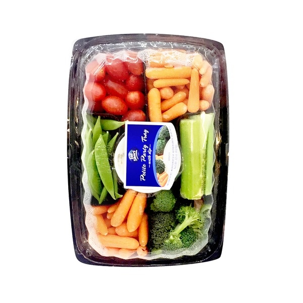 slide 1 of 1, Eat Smart Party Tray With Snap Peas, 22 oz