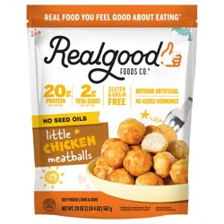 Realgood Real Good Foods Little Chicken Meatballs