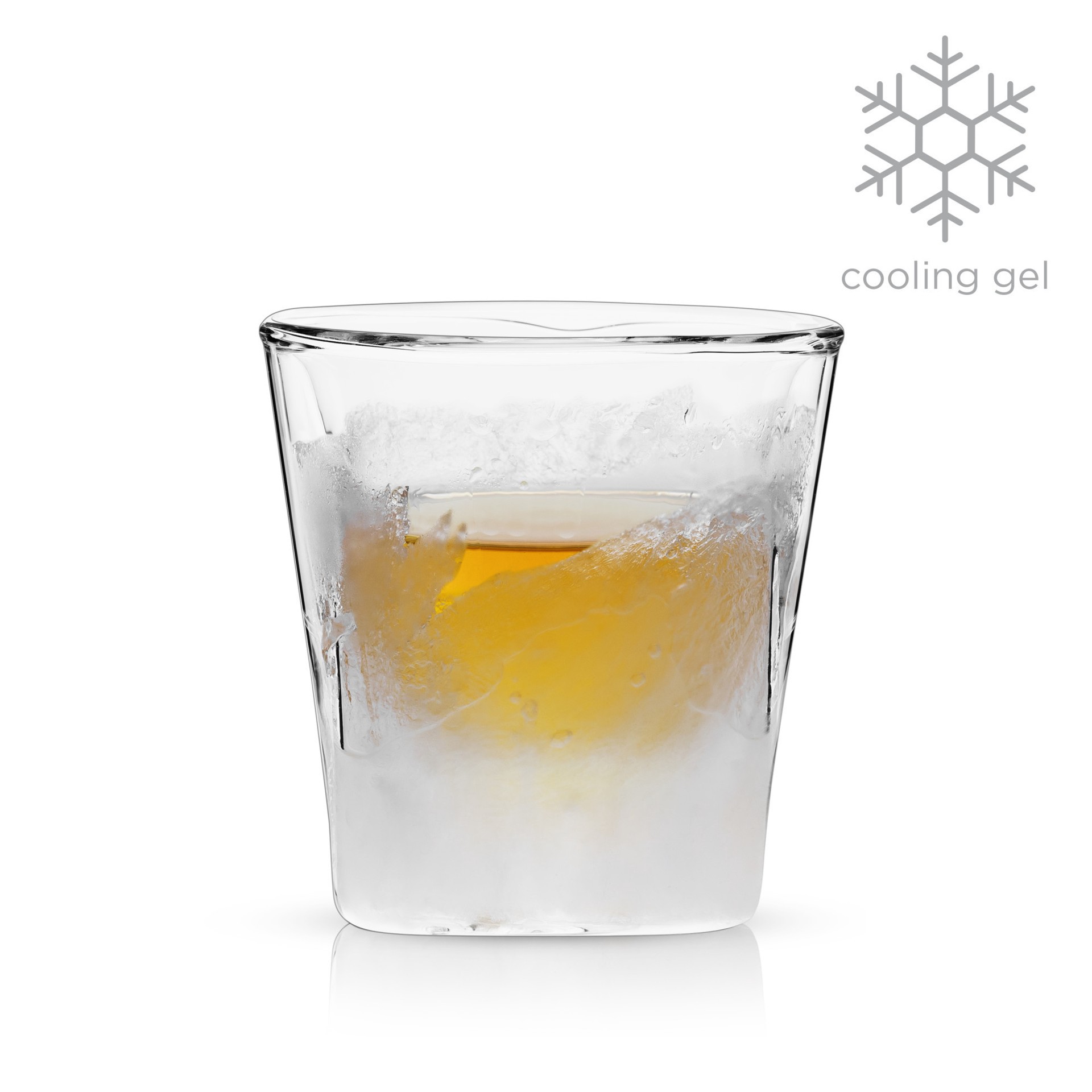 slide 2 of 5, Viski Glacier™ Double-Walled Chilling Whiskey Glass by Viski, 