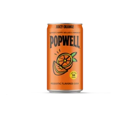 Popwell™ Juciy Orange Prebiotic Soda Can