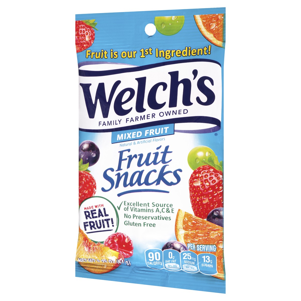 slide 5 of 9, Welch's Mixed Fruit Fruit Snacks 2.25oz, 2.25 oz