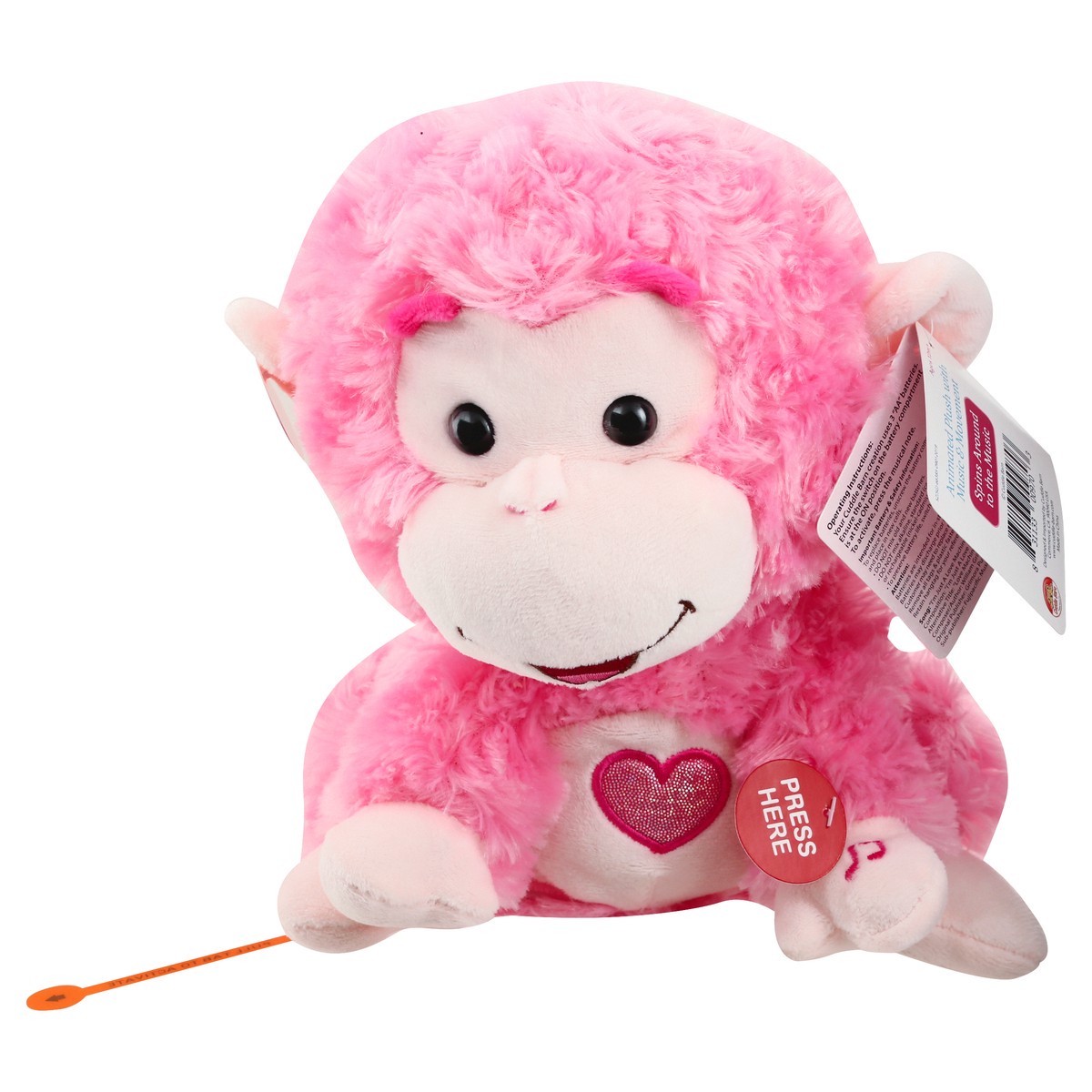 slide 10 of 10, Cuddle Barn Love Me Coco Monky, 1 ct