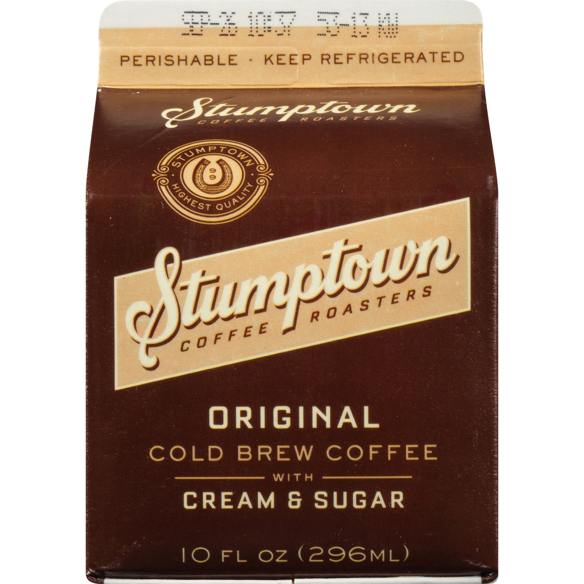 slide 4 of 4, Stumptown Coffee Stumptown Original Cold Brew Coffee With Cream And Sugar - 10 fl oz, 10 oz