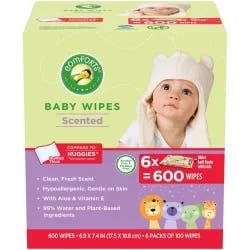Comforts Fresh Scented Baby Wipes