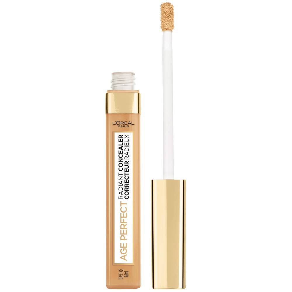 slide 1 of 1, L'Oréal Age Perfect Radiant Concealer With Hydrating Serum, Ivory Beige, 0.23 oz