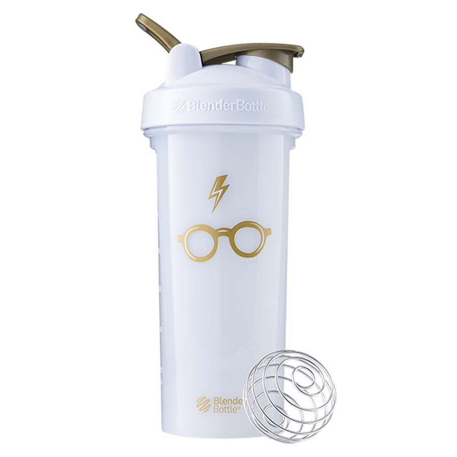 slide 1 of 1, BlenderBottle Blender Bottle Harry Potter Pro28 White Shaker, 28 oz