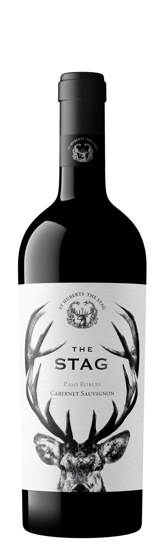 slide 1 of 6, Cabernet Sauvignon Red Wine, 750ml single wine bottle, St Huberts The Stag, 750 ml