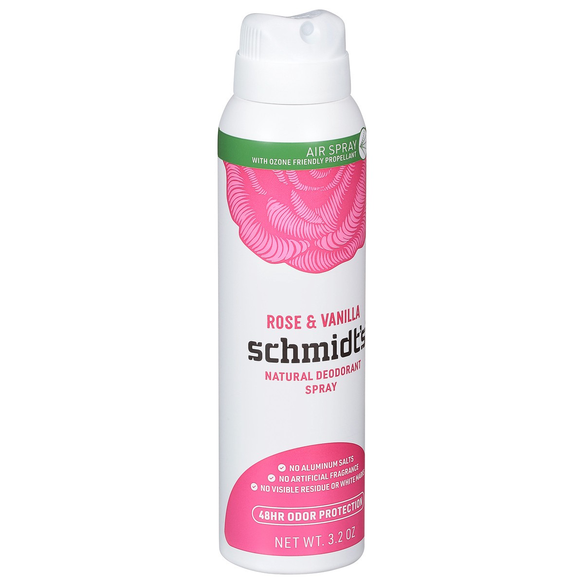 slide 4 of 9, Schmidt's Deodorant Spry Rose Vanilla, 3.2 oz