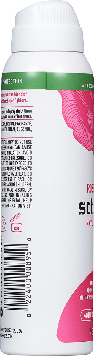 slide 6 of 9, Schmidt's Deodorant Spry Rose Vanilla, 3.2 oz