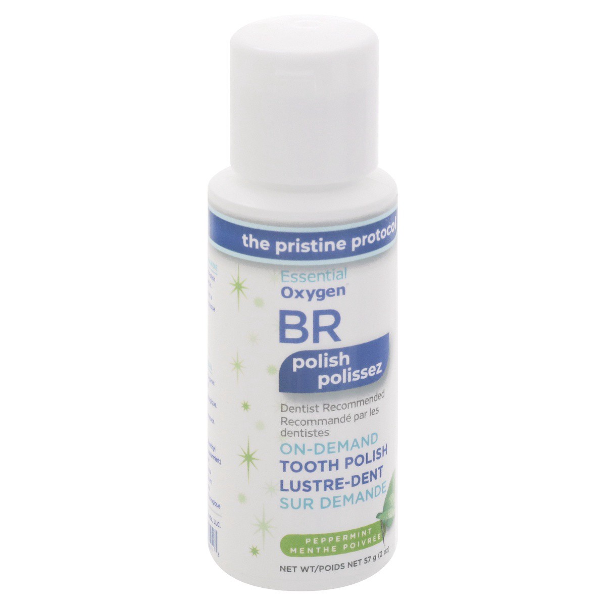 slide 6 of 8, Essential Oxygen Br Tooth Polish Fresh Mint Flavor, 2 oz