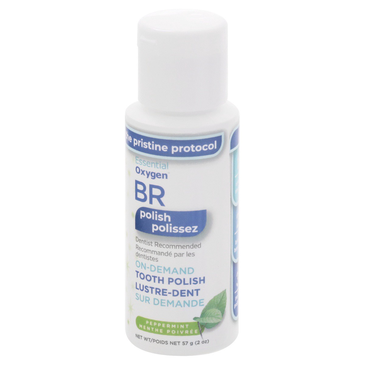 slide 2 of 8, Essential Oxygen Br Tooth Polish Fresh Mint Flavor, 2 oz