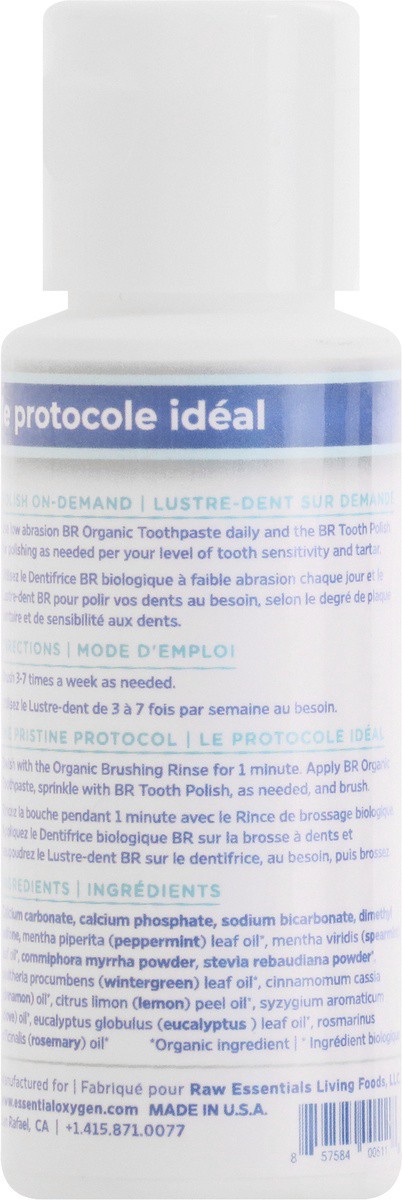 slide 7 of 8, Essential Oxygen Br Tooth Polish Fresh Mint Flavor, 2 oz