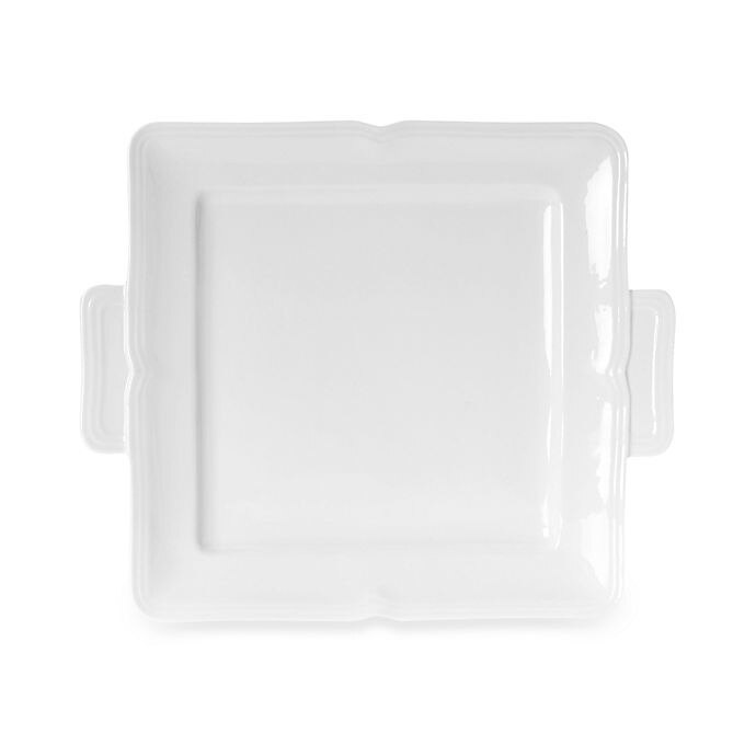 slide 1 of 1, Mikasa Antique White Square Dessert Tray, 1 ct