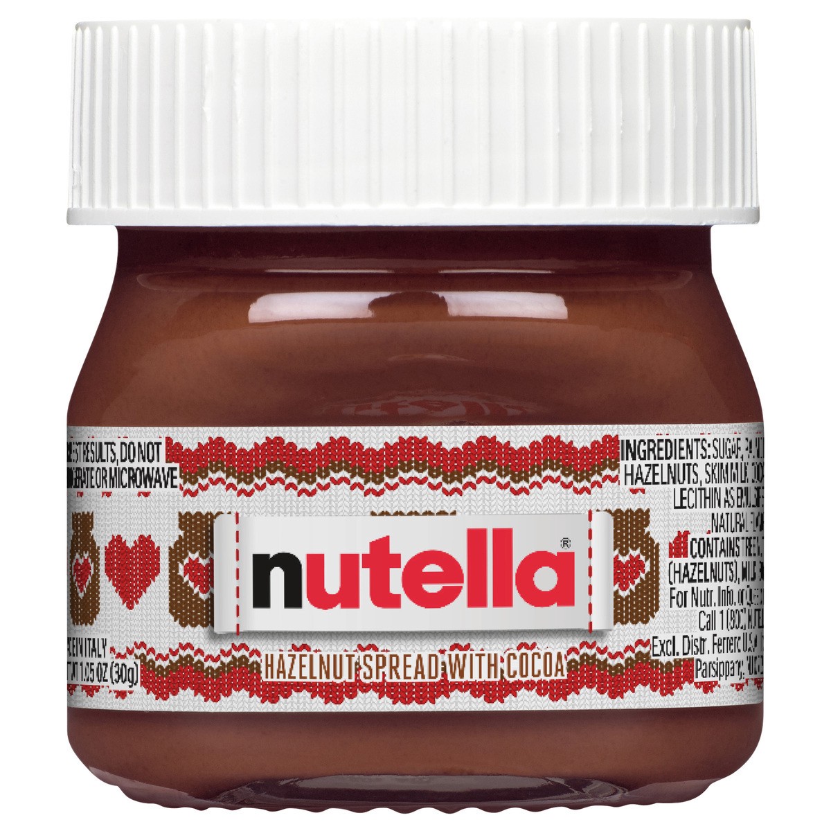 slide 6 of 11, Nutella Hazelnut Spread with Cocoa 1.05 oz, 1.05 oz