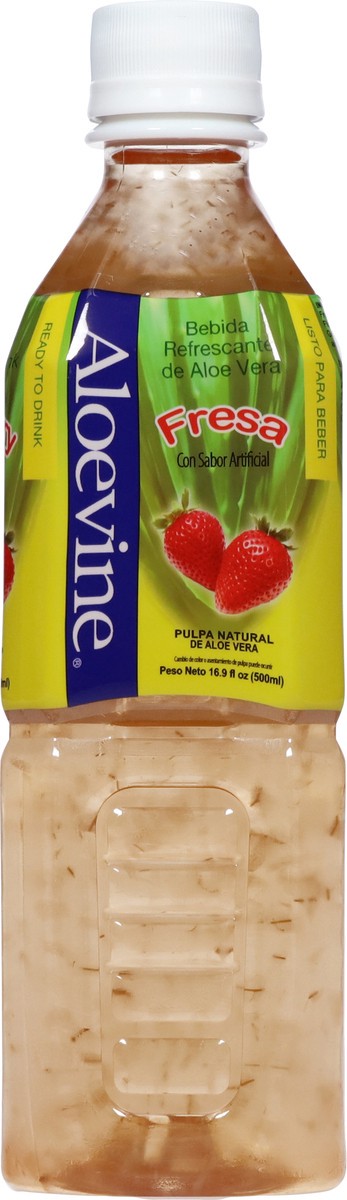 slide 7 of 14, Aloevine Refreshing Strawberry Aloe Vera Drink 16.9 fl oz, 16.9 fl oz