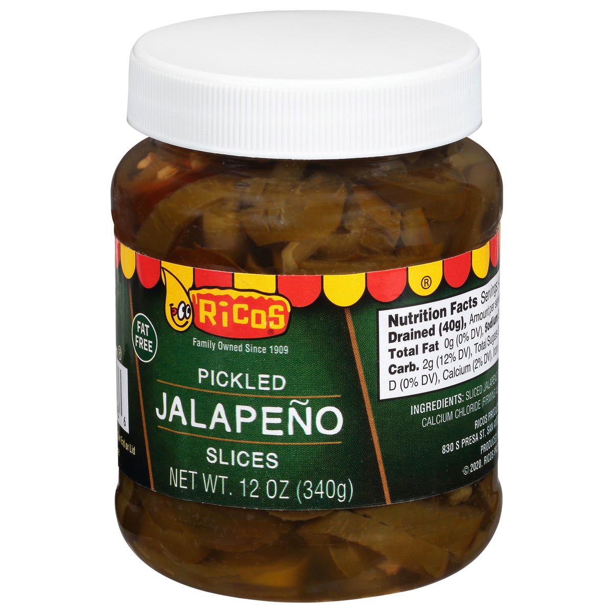 slide 2 of 11, Rico's Pickled Jalapeno Slices, 12 oz