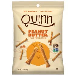Quinn Peanut Butter Filled Pretzel Sticks