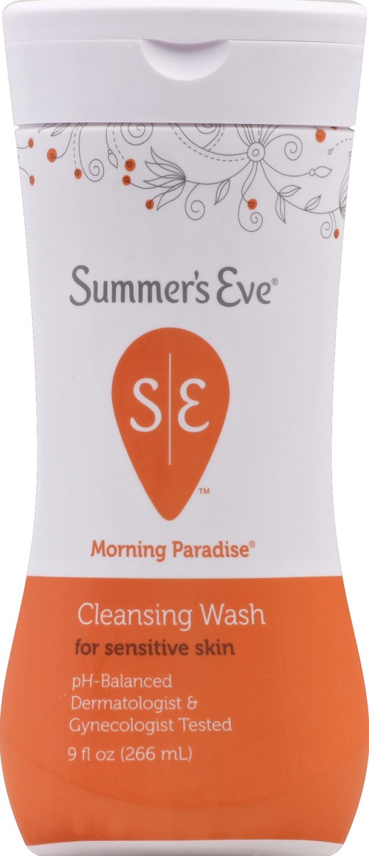 slide 6 of 6, Summer's Eve, Feminine Morning Paradise Sensitive Skin Wash, 9 oz, 9 oz