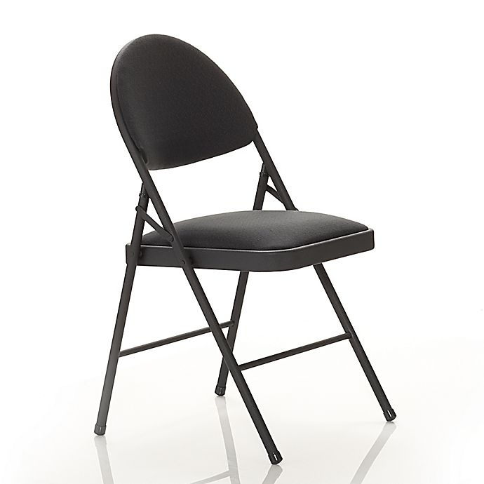 Cosco Oversized Comfort Folding Chair Black Patterned Fabric 1 ct Shipt