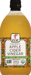 Zoe Raw Apple Cider Vinegar 17 oz