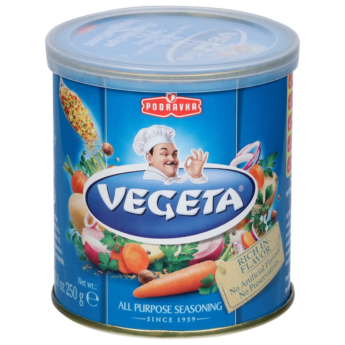 slide 1 of 11, Vegeta Podravka Can Vegeta Seasoning - 8.8 oz, 8.8 oz