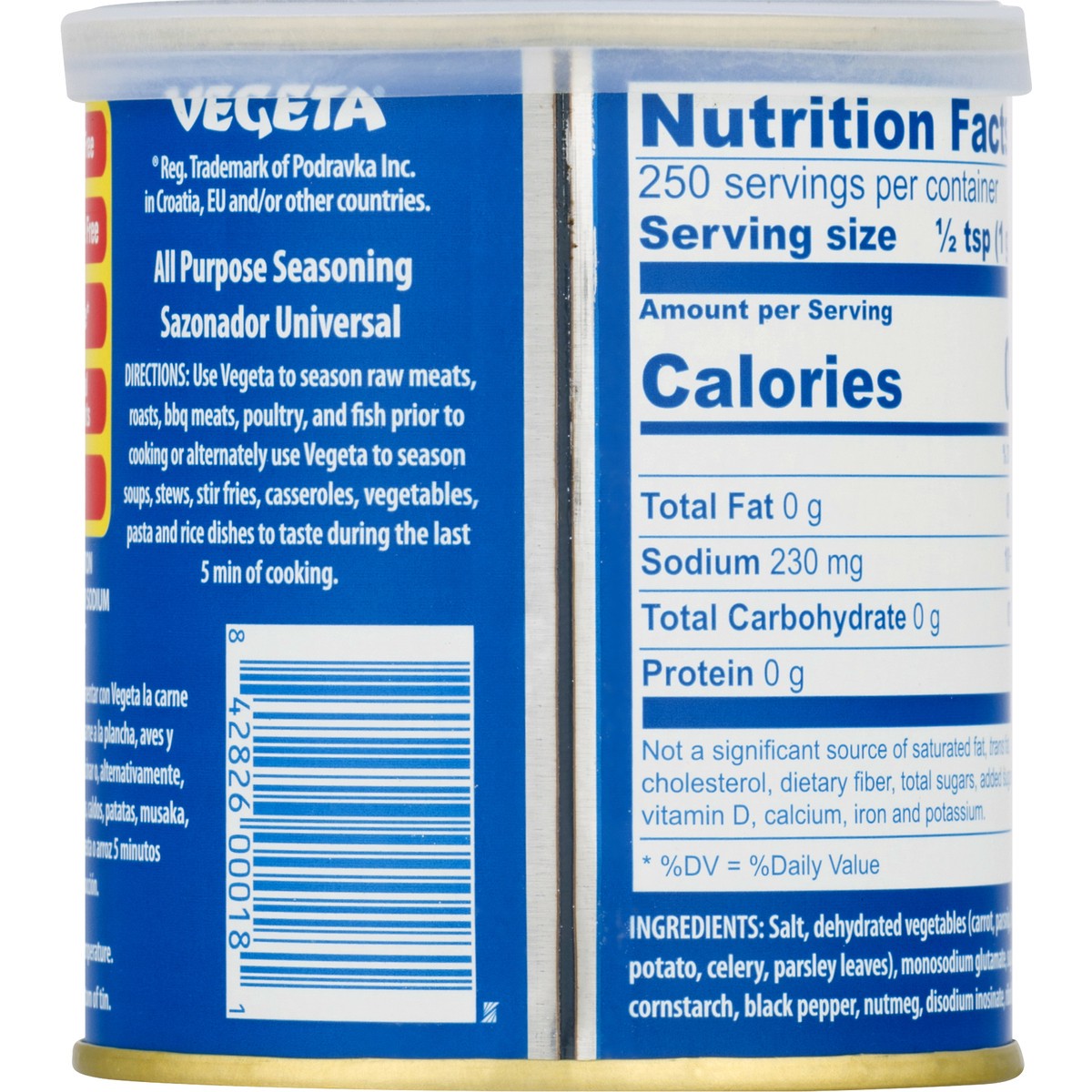 slide 5 of 11, Vegeta Podravka Can Vegeta Seasoning - 8.8 oz, 8.8 oz
