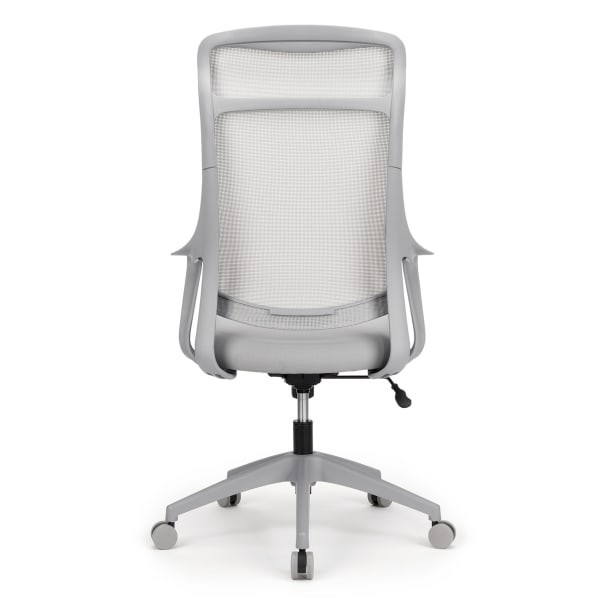 slide 10 of 10, Realspace Lenzer Mesh High-Back Task Chair, Gray, 1 ct