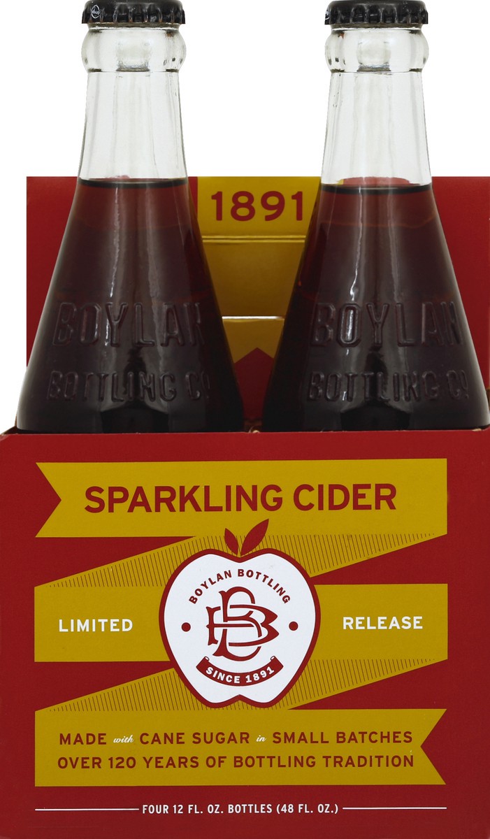 slide 1 of 5, Boylan Bottling Sparkling Lemonade - 4 ct; 12 oz, 4 ct; 12 oz