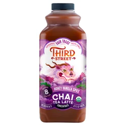 Third Street Chai Latte, Organic Honey Vanilla Spice - 32 oz