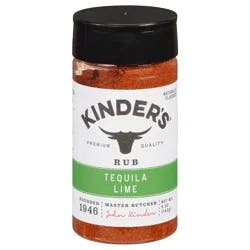 Kinder's California Barbecue Rub Bbq Tequila Lime - 6.2 Oz