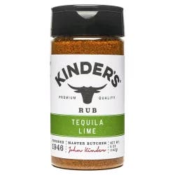 Kinder's California Barbecue Rub Bbq Tequila Lime - 6.2 Oz