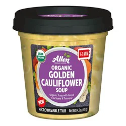 Allen Family Foods Organic Golden Cauliflower Soup