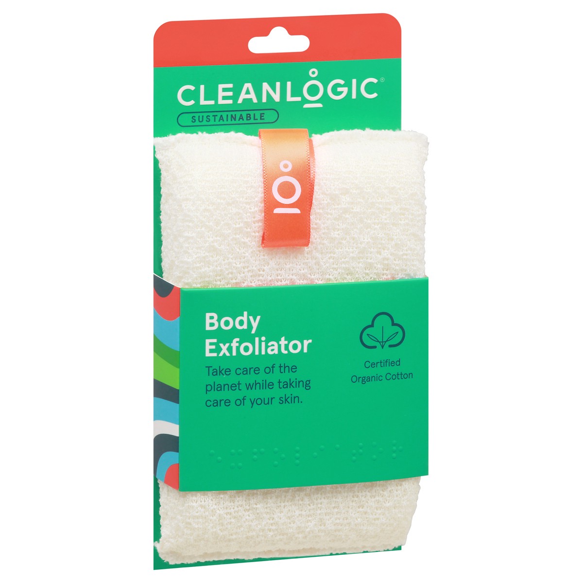 slide 2 of 9, Cleanlogic Body Exfoliator, 1 ct