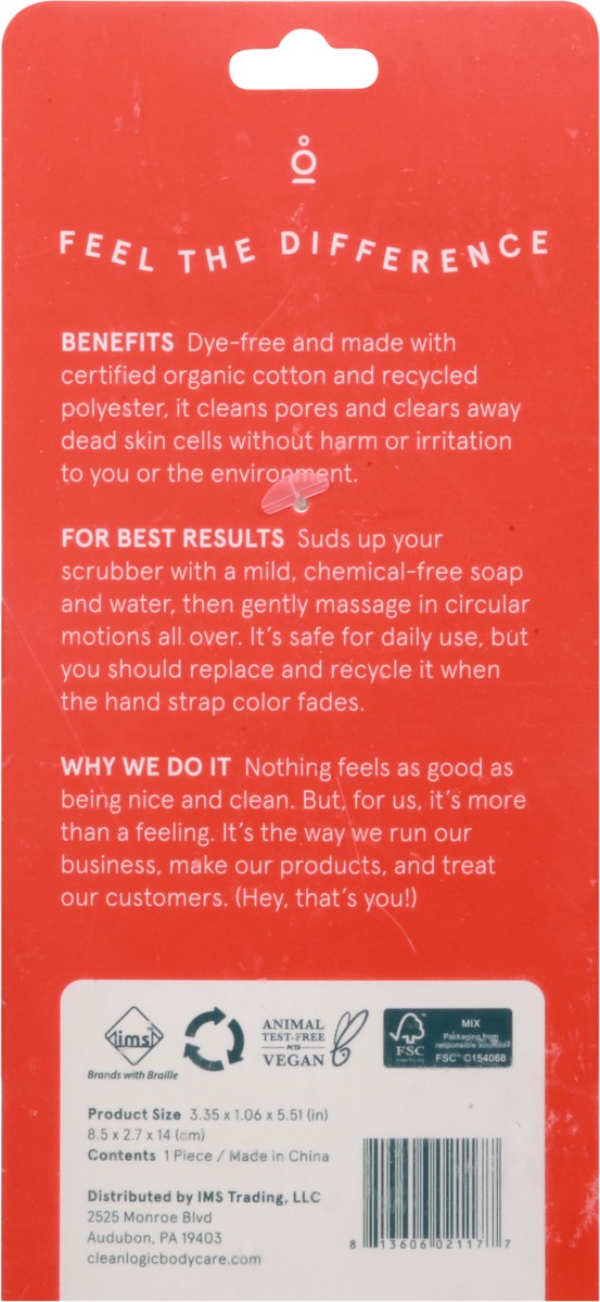 slide 5 of 9, Cleanlogic Body Exfoliator, 1 ct