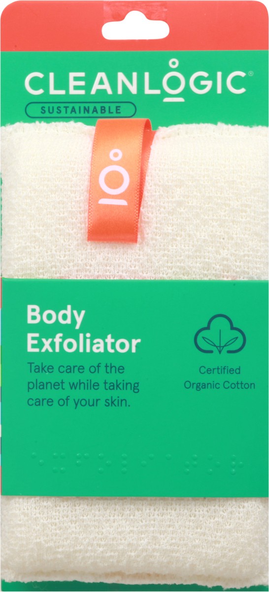 slide 6 of 9, Cleanlogic Body Exfoliator, 1 ct