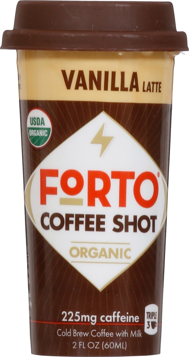 slide 6 of 9, Forto Organic Vanilla Latte Coffee Shot 2 fl oz, 