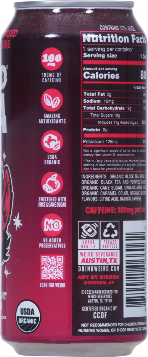 slide 8 of 13, Drink Weird Passion Fruit Black Tea 16 fl oz, 16 fl oz