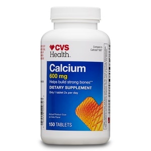slide 1 of 1, CVS Health Calcium Value Size, 150 ct