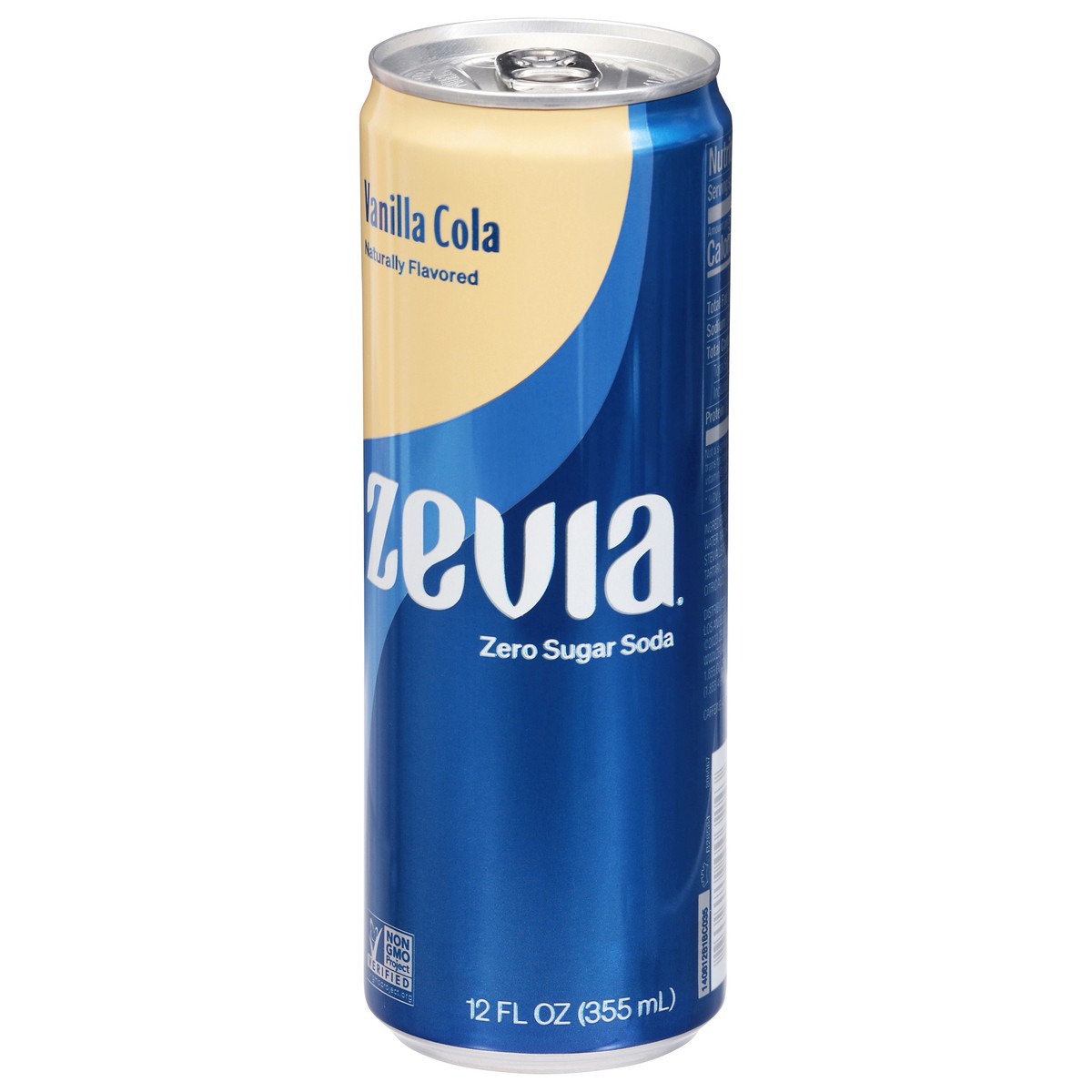 slide 13 of 13, Zevia Zero Sugar Vanilla Cola 12 fl oz, 12 fl oz