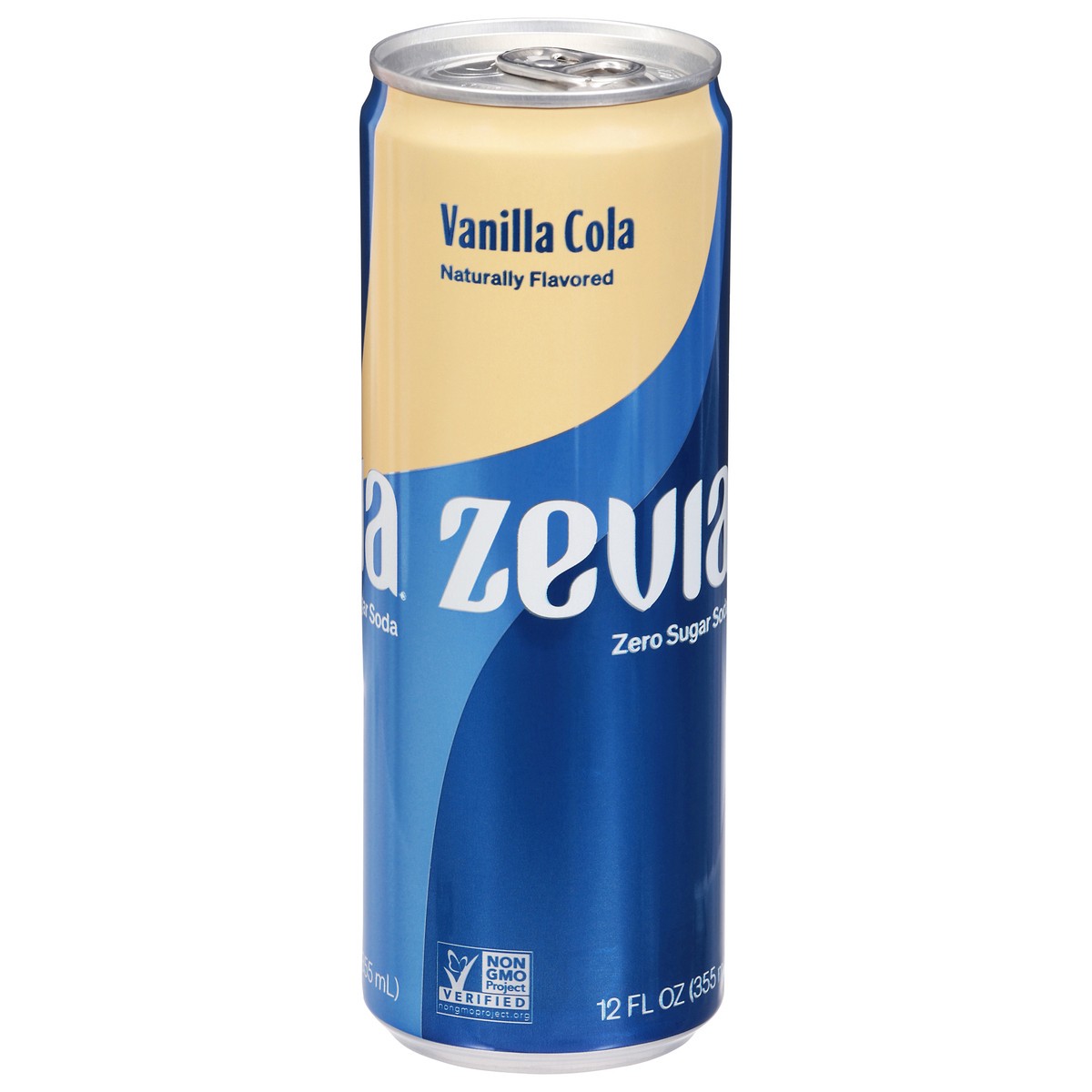 slide 5 of 13, Zevia Zero Sugar Vanilla Cola 12 fl oz, 12 fl oz