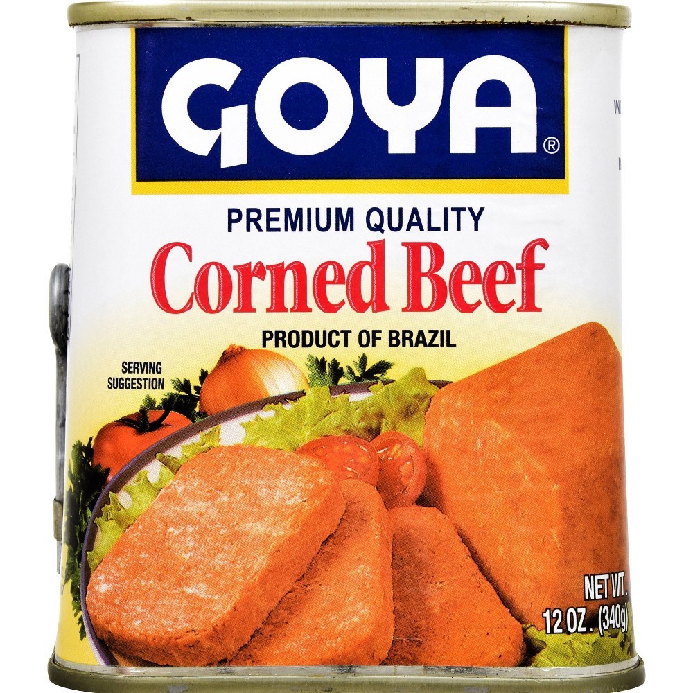 slide 3 of 4, Goya Corned Beef 12 oz, 12 oz