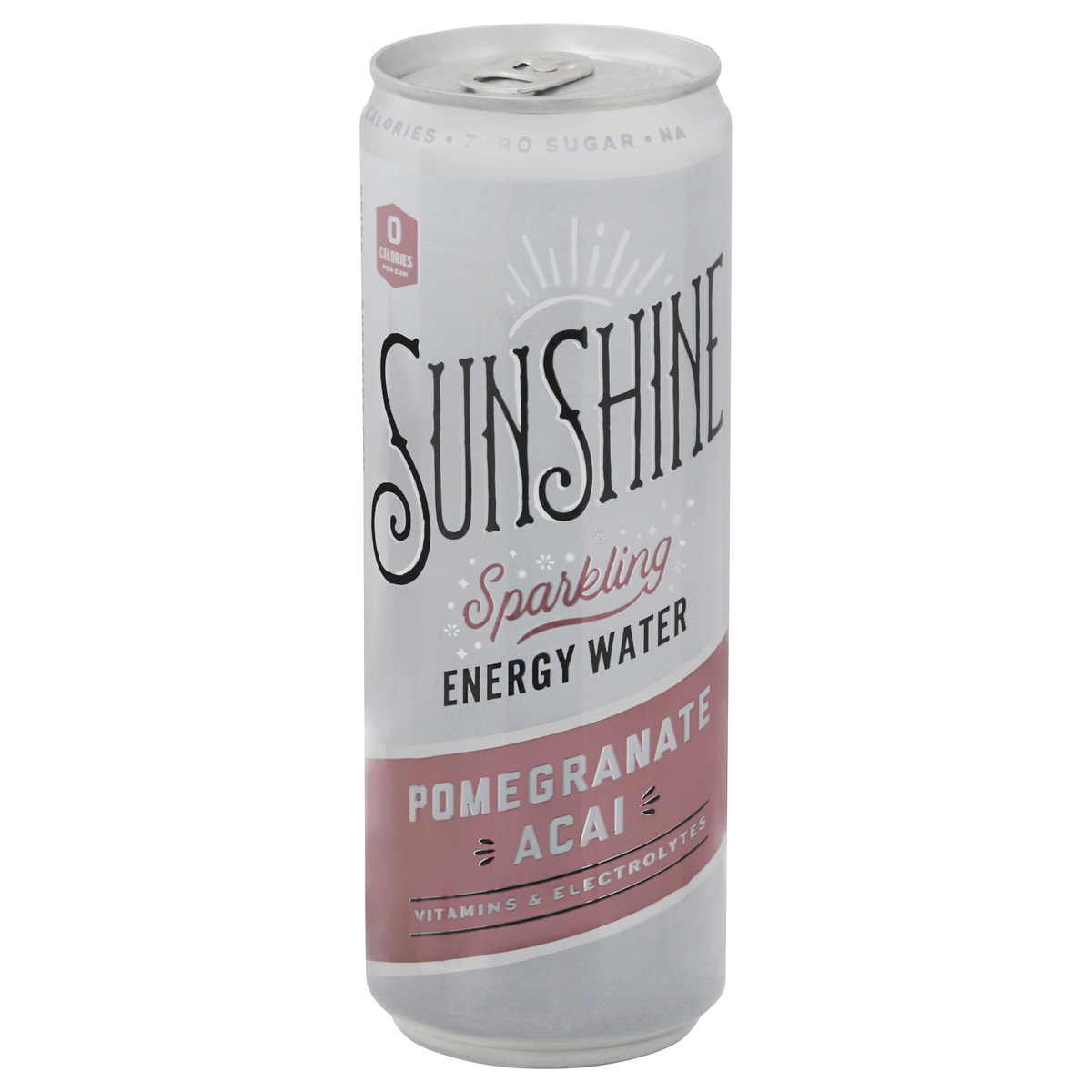 slide 11 of 14, Sunshine Pomegranate Acai Sparkling Energy Water - 12 oz, 12 oz