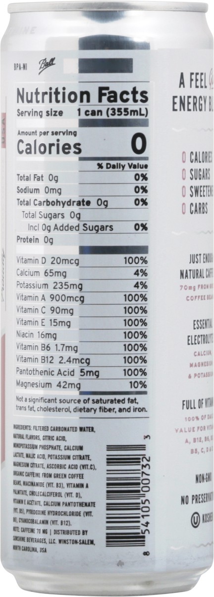 slide 5 of 14, Sunshine Pomegranate Acai Sparkling Energy Water - 12 oz, 12 oz