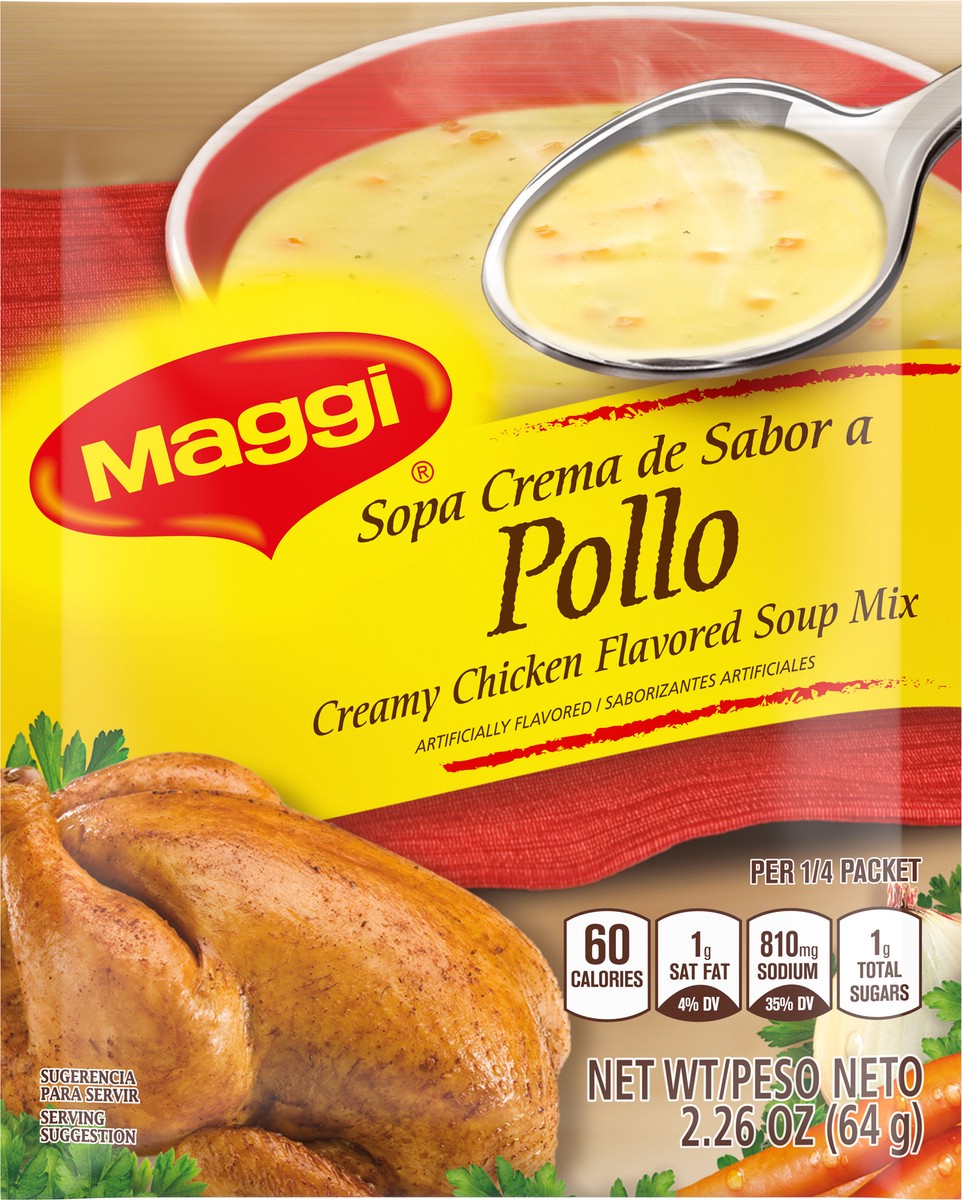 slide 9 of 9, Maggi Creamy Chicken Flavored Soup Mix, 2.26 oz