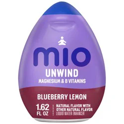 mio Unwind Blueberry Lemon Liquid Water Enhancer with Magnesium & B Vitamins, 1.62 fl oz Bottle
