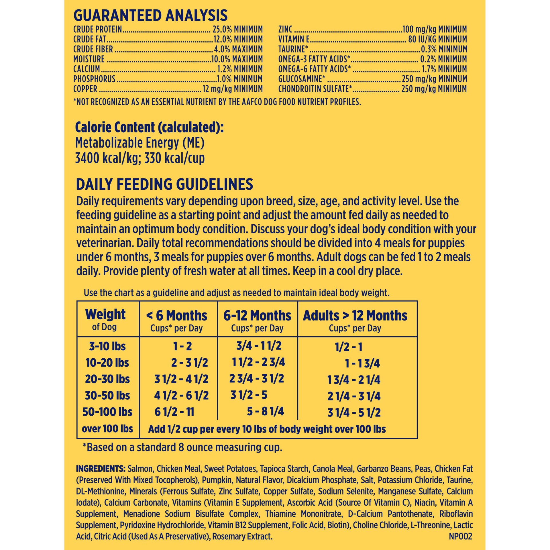 slide 3 of 10, Nature's Recipe All Life Stage Dry Dog Food - Salmon, Sweet Potato & Pumpkin, 34 lb