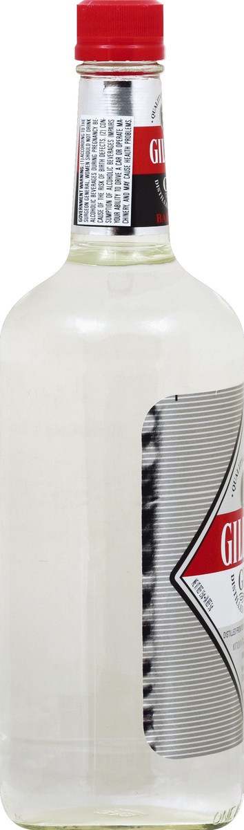 slide 4 of 8, Gilbey's Gin, London Dry, 1 lt, 1 liter