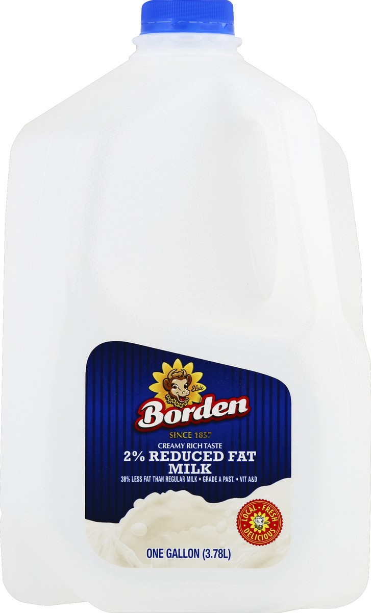 slide 5 of 7, Borden Milk 1 gl, 128 oz