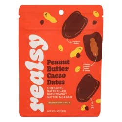 Realsy Chocolate Peanut Butter Dates 3 Each