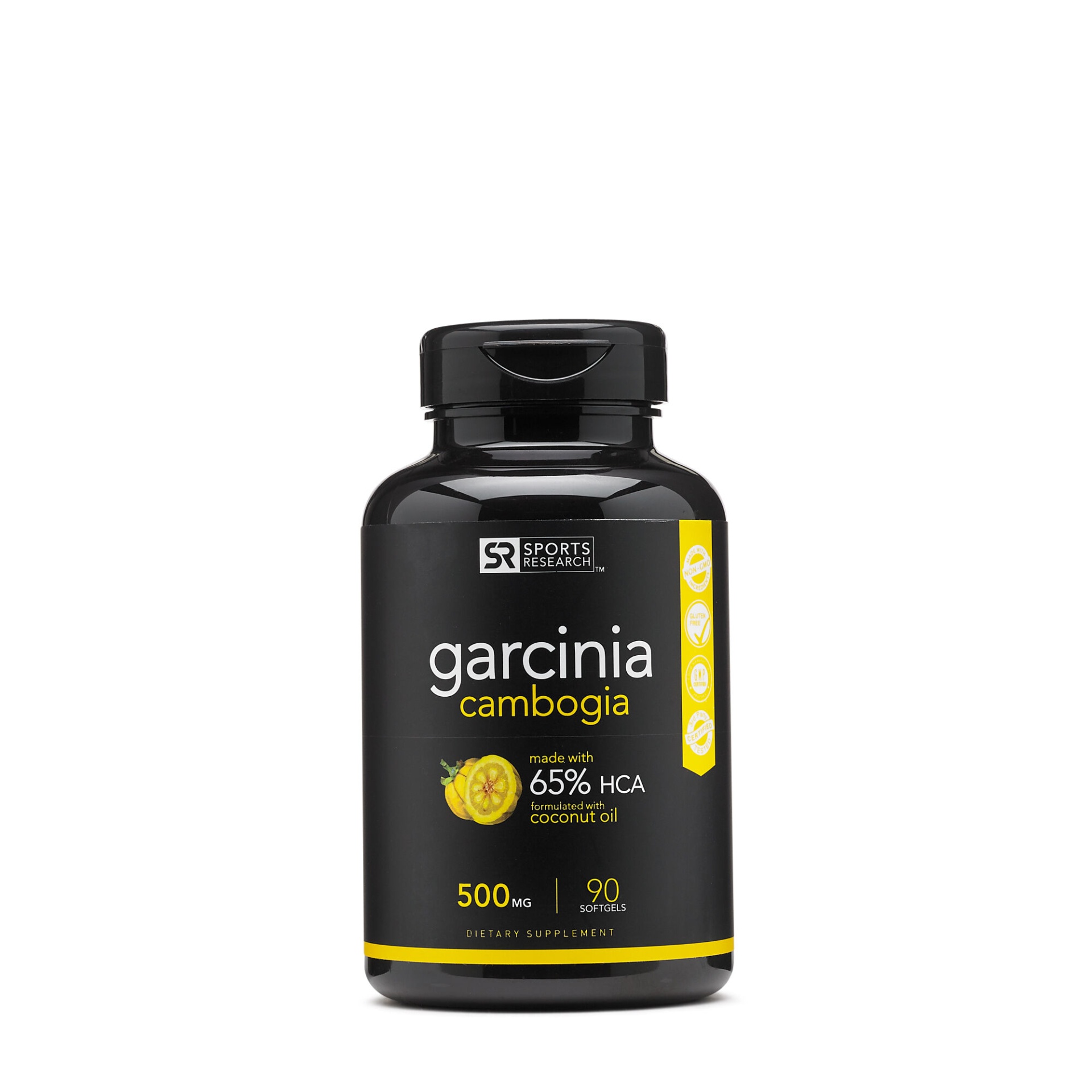 slide 1 of 1, Sports Research Garcinia Cambogia, 90 ct